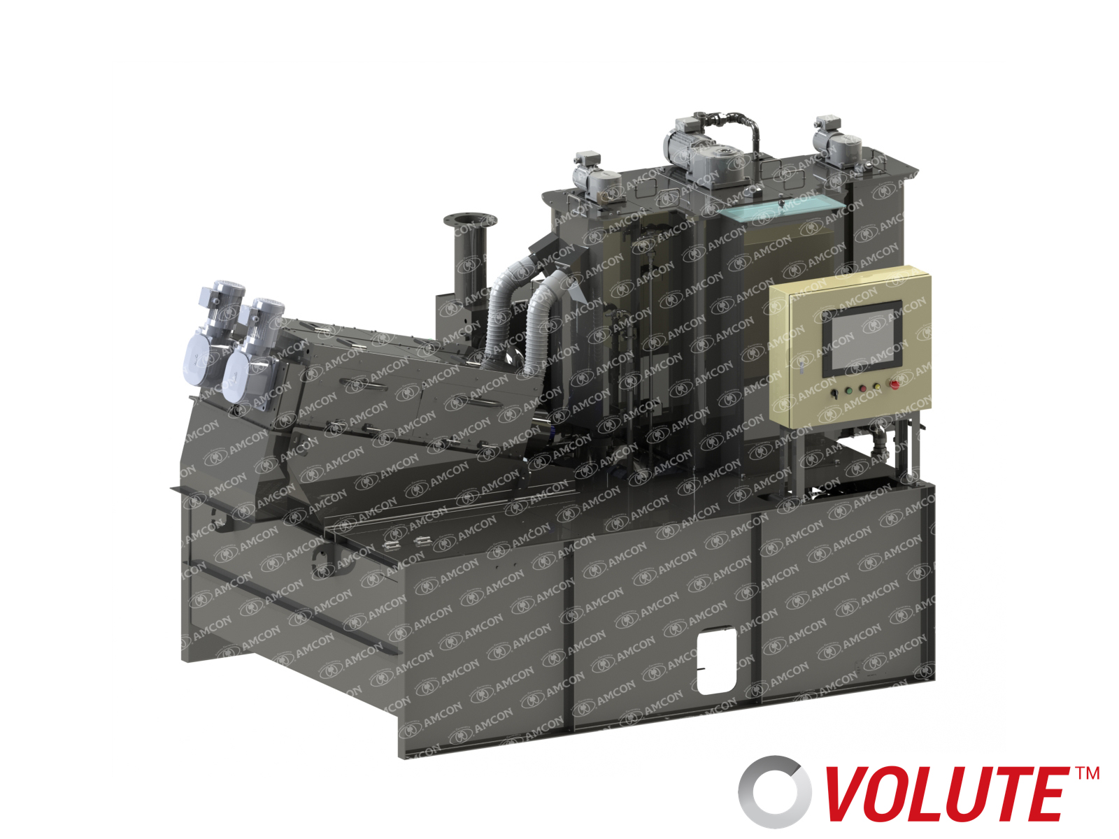 <strong>Multi-disc screw press dewatering machine-II-E type VOLUTE™ Dewatering Press DW Series</strong>