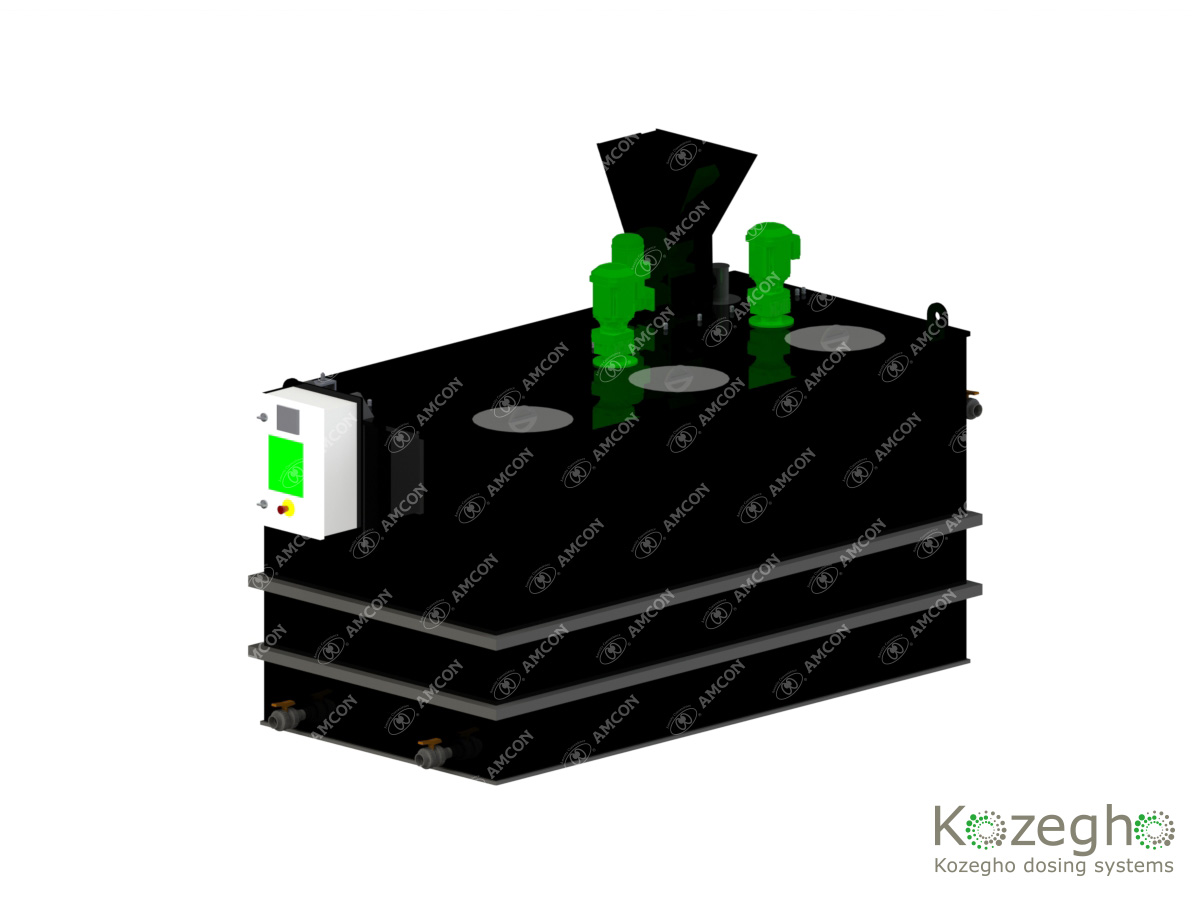 <strong>Polymer Make-up System <br>CS Series(Three-Tank Type)</strong>